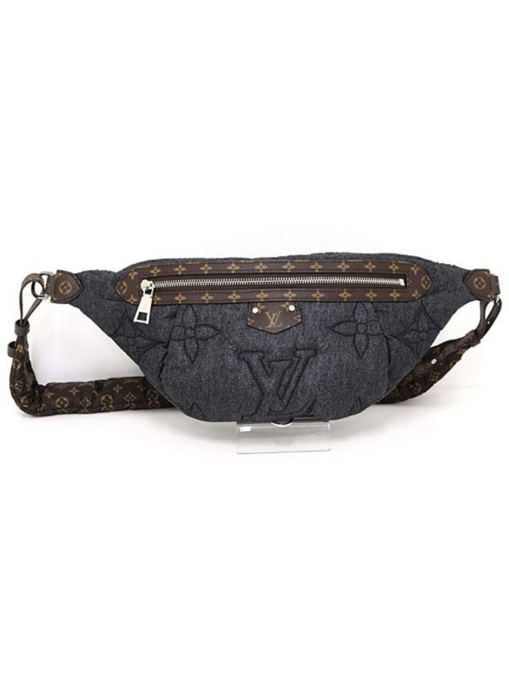 Louis Vuitton LV Ski High Rise Shoulder Bag Cross Black